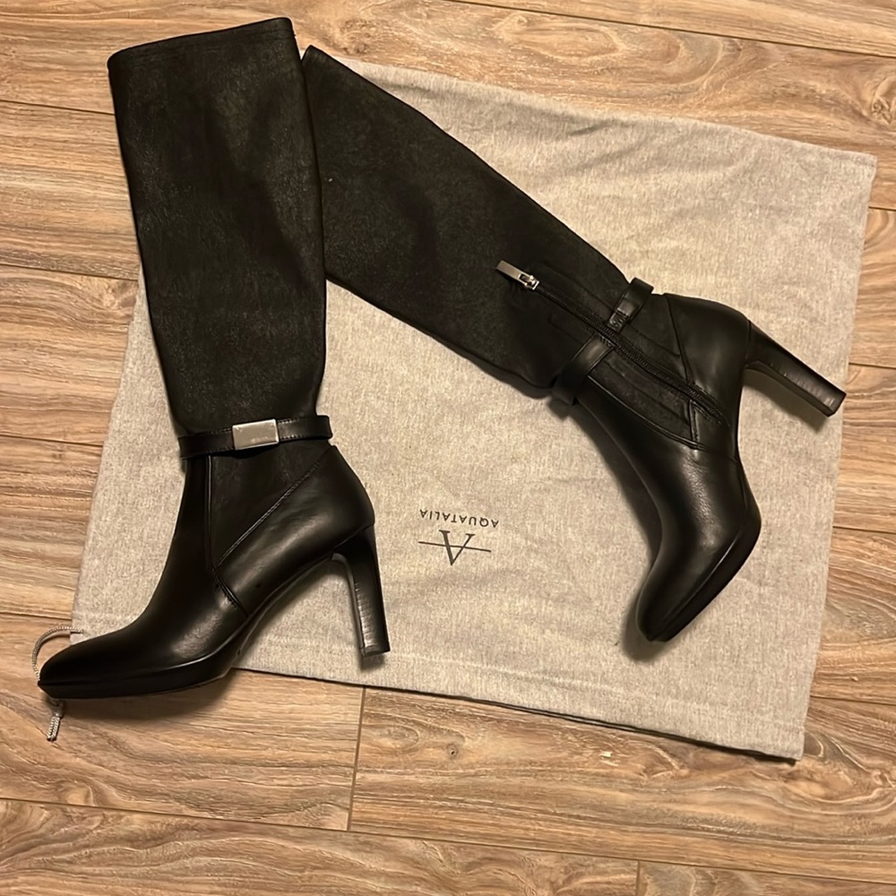 Aquatalia knee high boots. New, never worn.